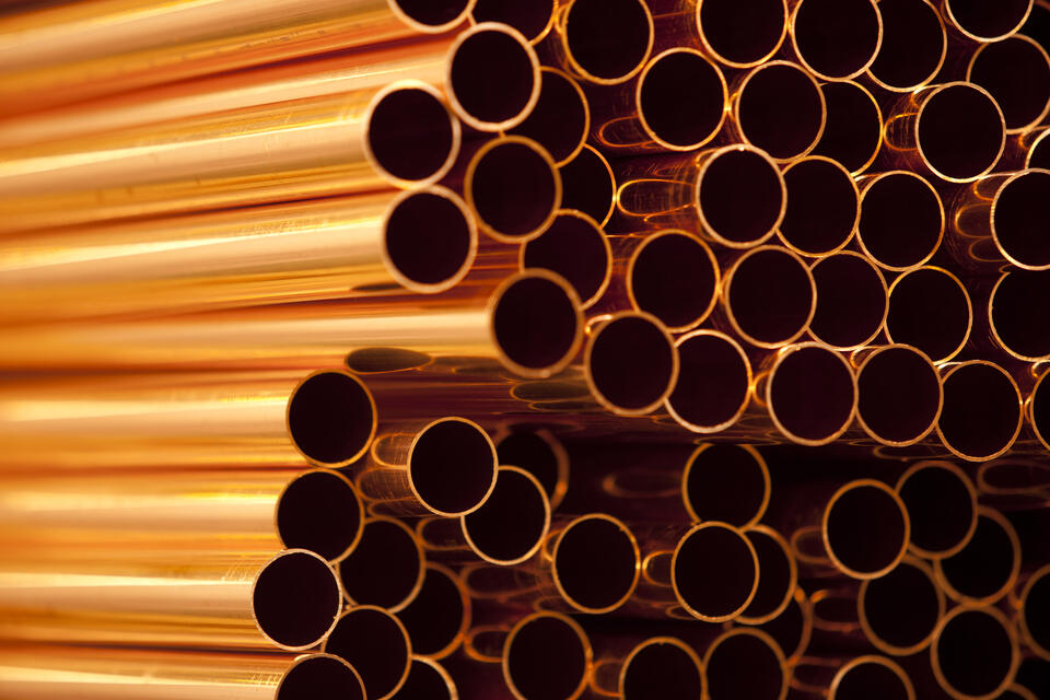 Kembla Seamless Copper Plumbing Tube, Hard Drawn and Annealed Unwashed Tube