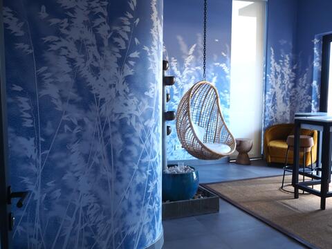 Vividtex Wall Covering, UV Seamless Wall Covering, Linen Seamless Wall Covering